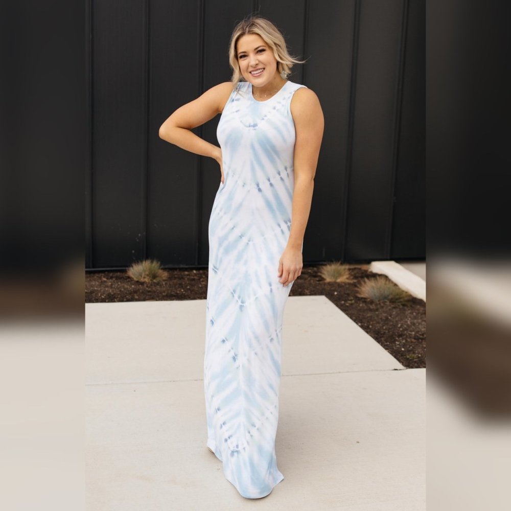 Buttery Soft Blue Dress